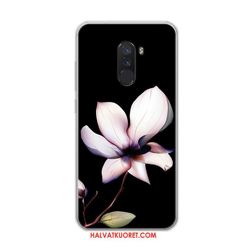 Pocophone F1 Kuoret Pehmeä Neste Silikoni Puhelimen, Pocophone F1 Kuori Kotelo Murtumaton Beige