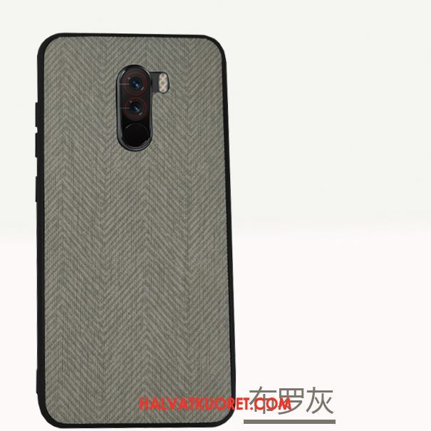 Pocophone F1 Kuoret Suojaus Vihreä, Pocophone F1 Kuori Kotelo Pieni Beige