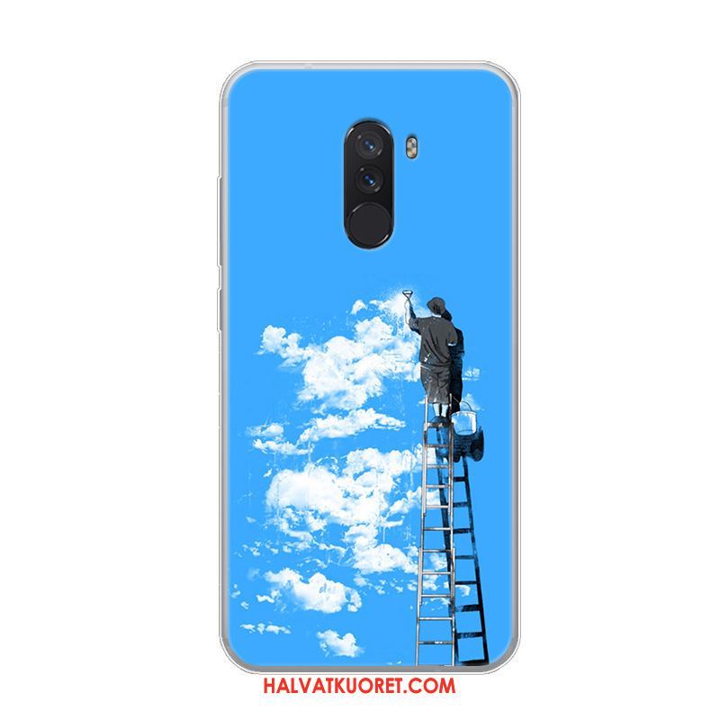 Pocophone F1 Kuoret Trendi Murtumaton, Pocophone F1 Kuori Musta Suojaus Beige