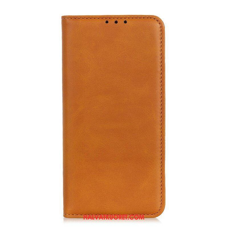 Puhelinkuoret OnePlus Nord 2 5G Kotelot Flip Matta Haljattu Nahka