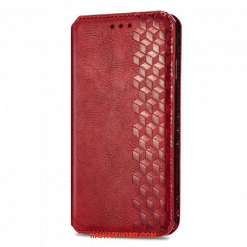 Puhelinkuoret OnePlus Nord CE 5G Kotelot Flip Nahkaefekti Diamond Texture