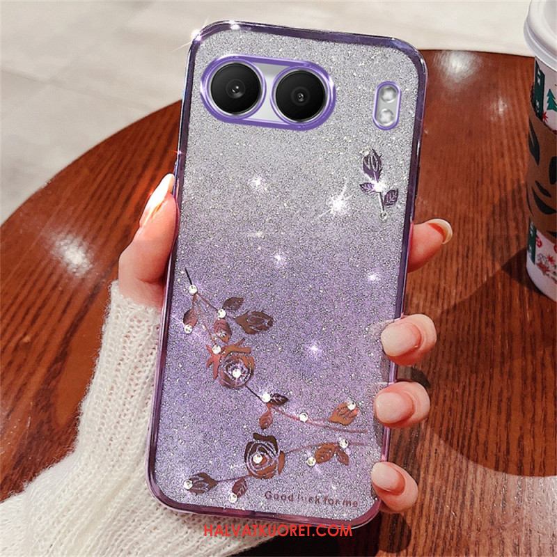 Puhelinkuoret Oneplus Nord 4 Kadem Paljetit Ja Strassit