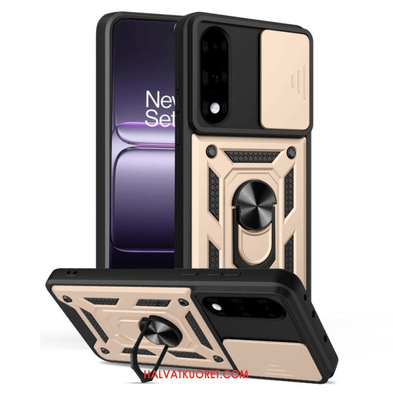 Puhelinkuoret Oneplus Nord 5 Liukuva Kameransuoja Ja Jalusta