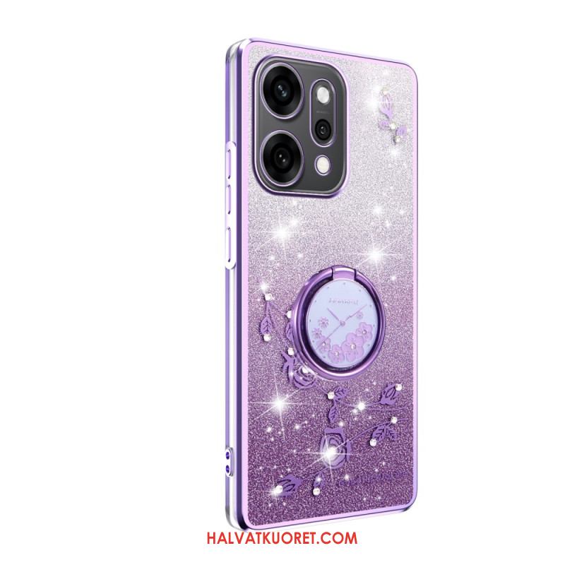 Puhelinkuoret Oppo Reno 14 Pro 5g Strassilla Koristeltu Sormuspidike