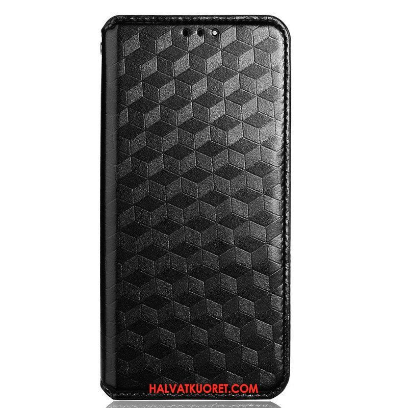 Puhelinkuoret Oppo Reno 6 5G Kotelot Flip 3d Diamond Leather Effect