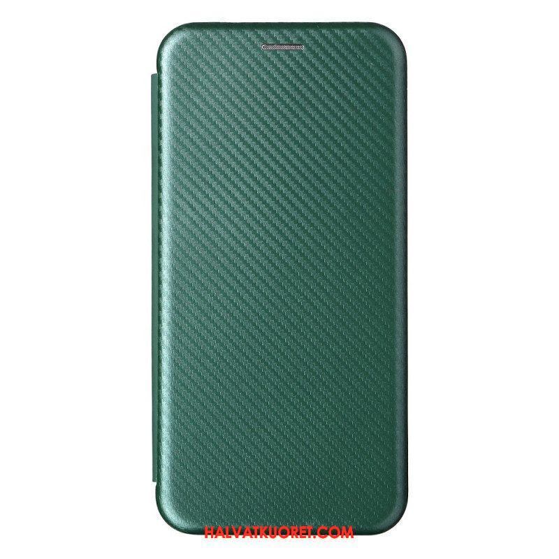 Puhelinkuoret Samsung Galaxy A13 5G / A04s Kotelot Flip Hiilikuitu