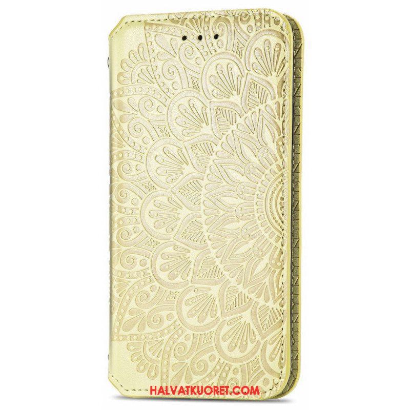 Puhelinkuoret Samsung Galaxy A13 5G / A04s Kotelot Flip Mandala