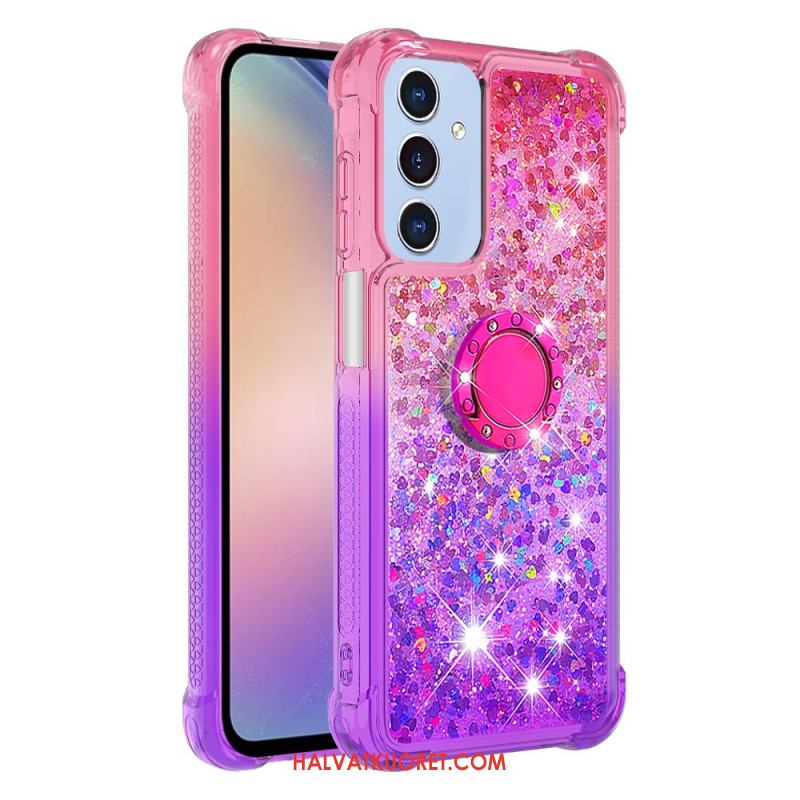 Puhelinkuoret Samsung Galaxy A17 4g / 5g Kimaltava Liukuvärjäysrengastuki