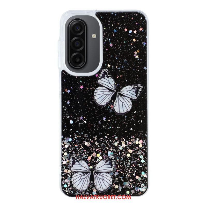 Puhelinkuoret Samsung Galaxy A17 4g / 5g Kimaltelevat Perhoset