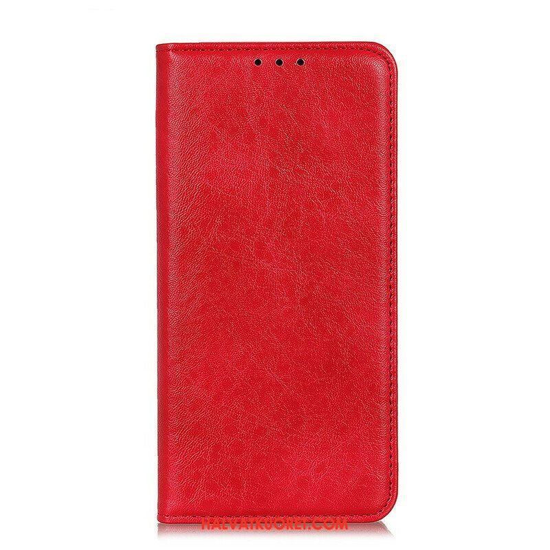 Puhelinkuoret Samsung Galaxy M12 / A12 Kotelot Flip Split Leather -tyyli