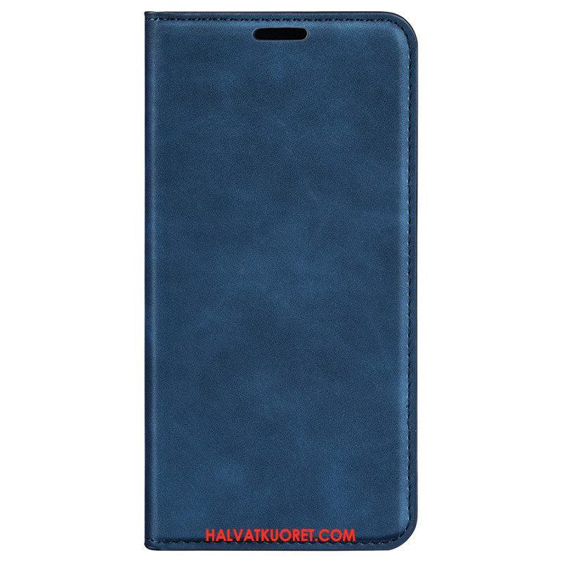 Puhelinkuoret Samsung Galaxy M13 Kotelot Flip Nahkaefekti