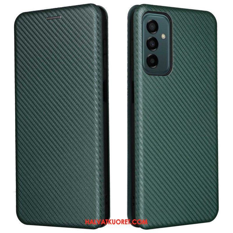 Puhelinkuoret Samsung Galaxy M23 5G Kotelot Flip Hiilikuitu