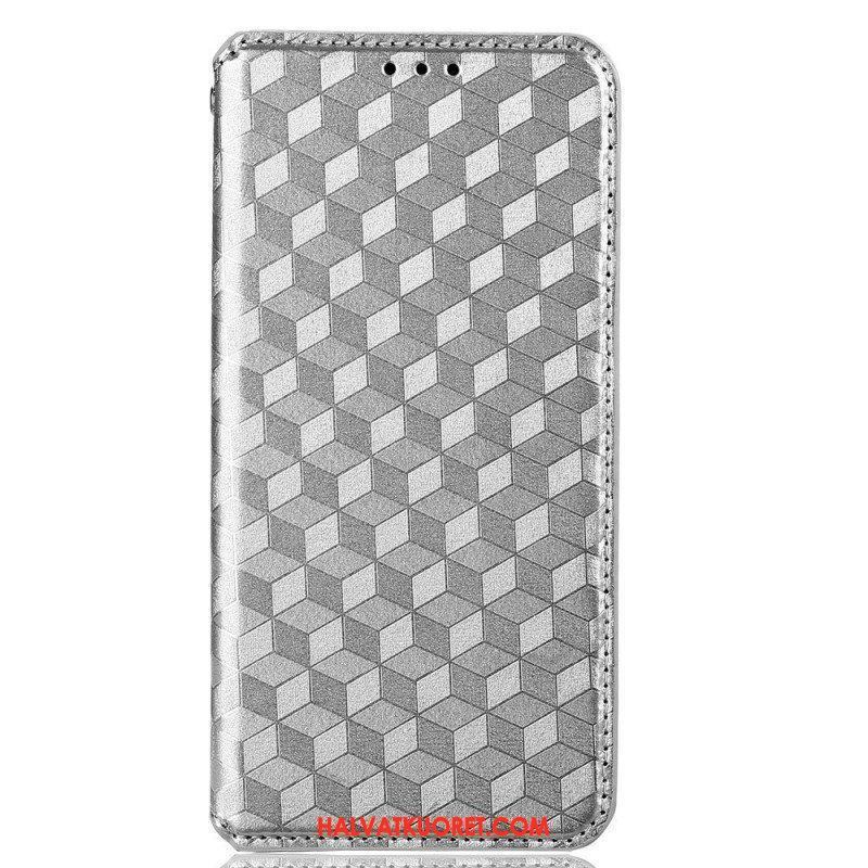 Puhelinkuoret Samsung Galaxy M53 5G Kotelot Flip 3d Kuutiot