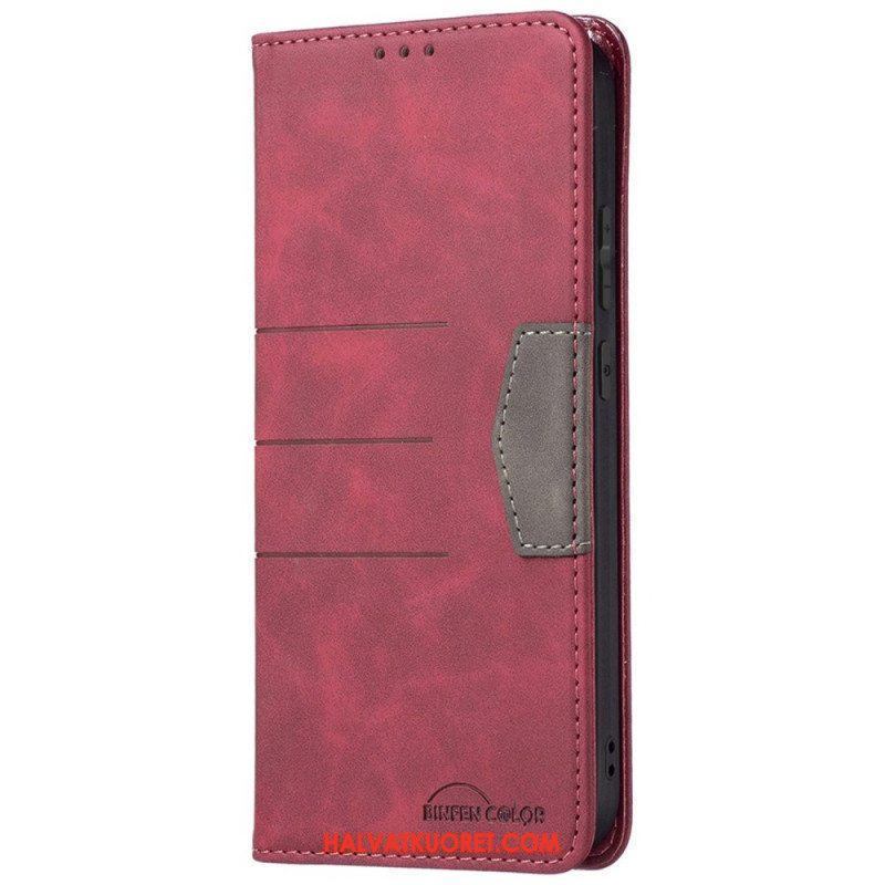 Puhelinkuoret Samsung Galaxy M53 5G Kotelot Flip Binfen Väri