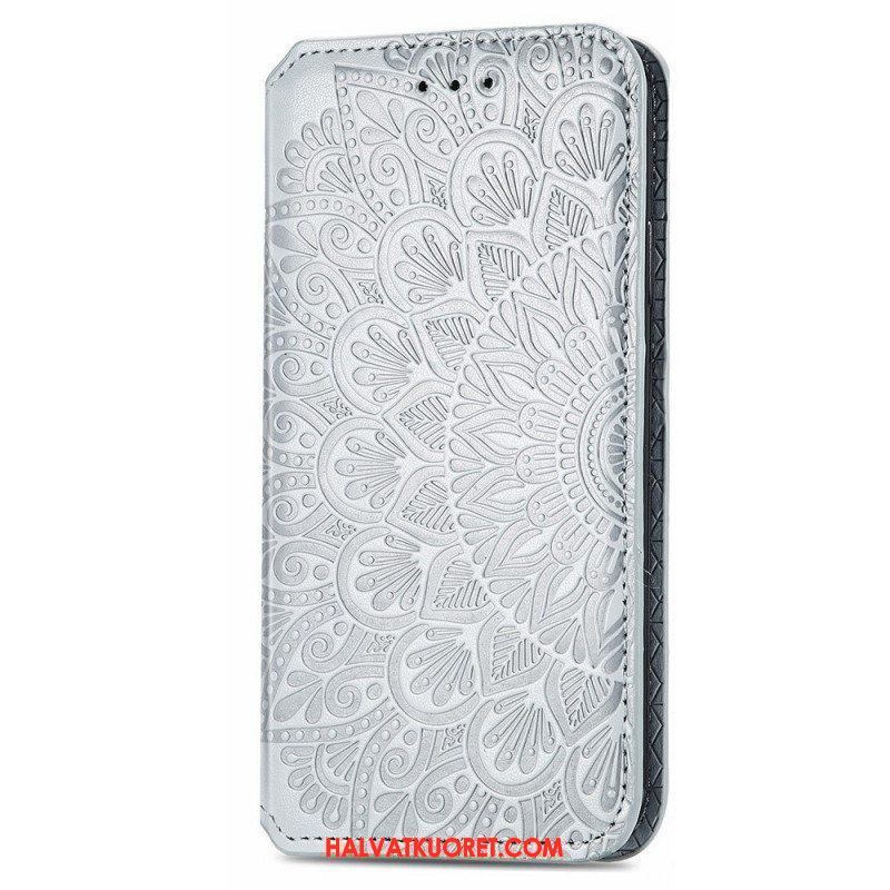 Puhelinkuoret Samsung Galaxy M53 5G Kotelot Flip Mandala