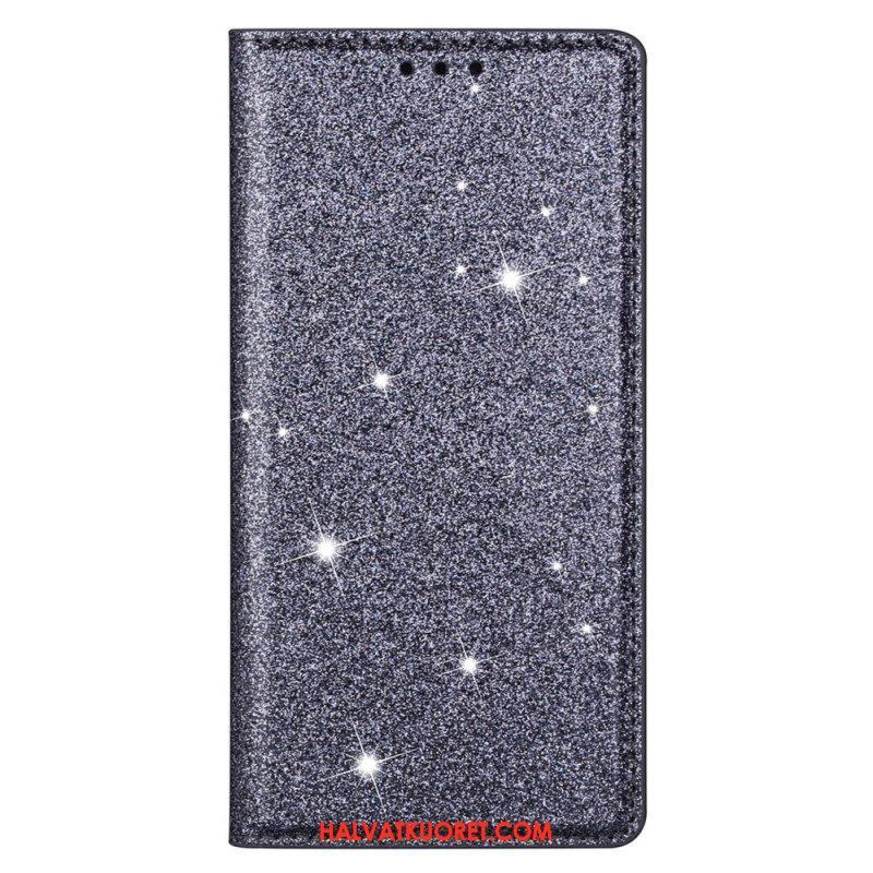 Puhelinkuoret Samsung Galaxy S22 Plus 5G Kotelot Flip Paljetti Tyyli