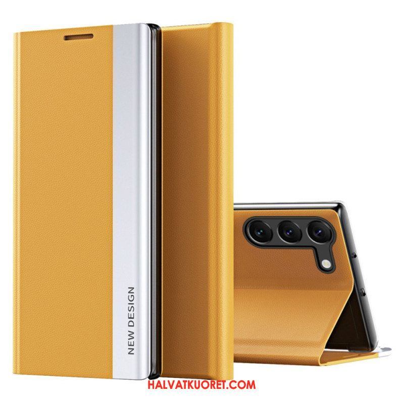 Puhelinkuoret Samsung Galaxy S23 Plus 5G Kotelot Flip Uusi Muotoilu