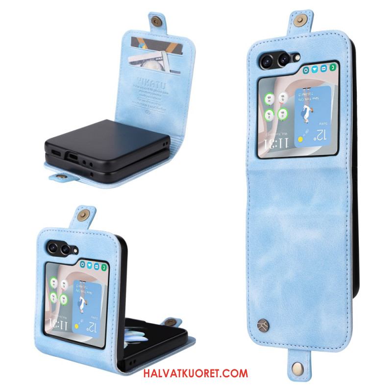 Puhelinkuoret Samsung Galaxy Z Flip 7 Fe Korttiteline Yikatu