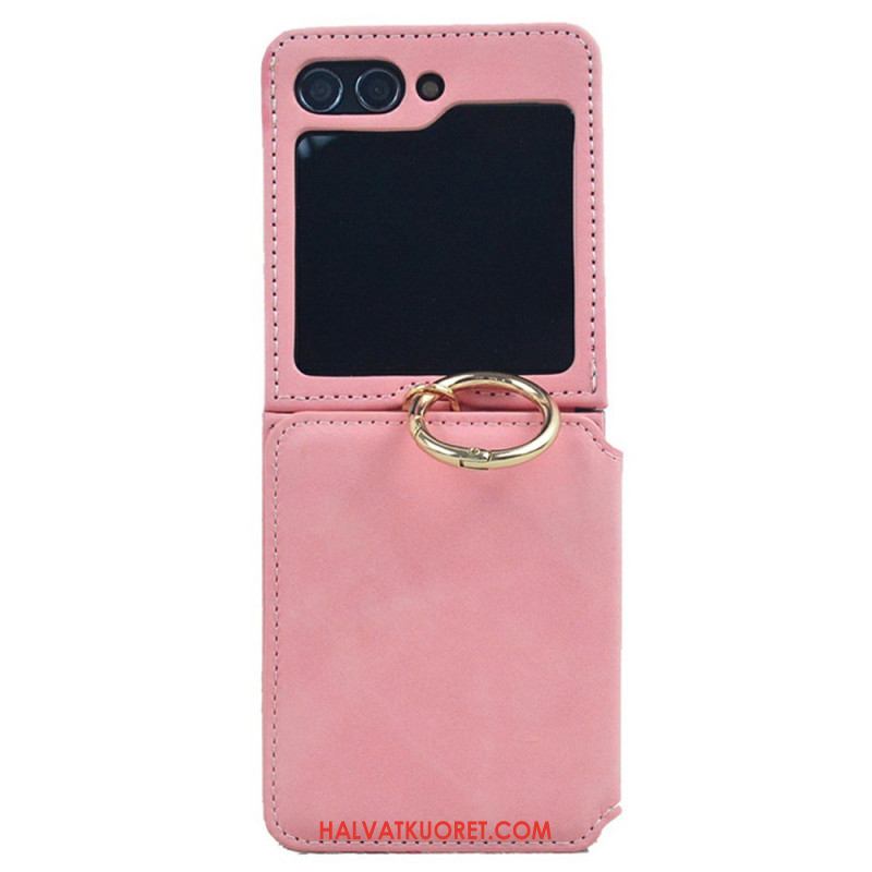 Puhelinkuoret Samsung Galaxy Z Flip 7 Korttikotelo Ja Irrotettava Ketju