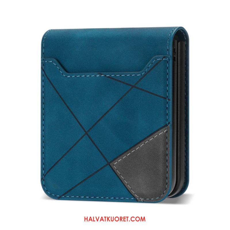 Puhelinkuoret Samsung Galaxy Z Flip 7 Kuviollinen Korttiteline