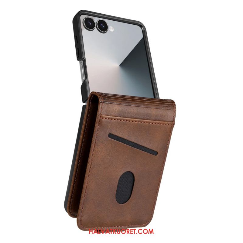 Puhelinkuoret Samsung Galaxy Z Flip 7 Tyylikäs Korttikotelo