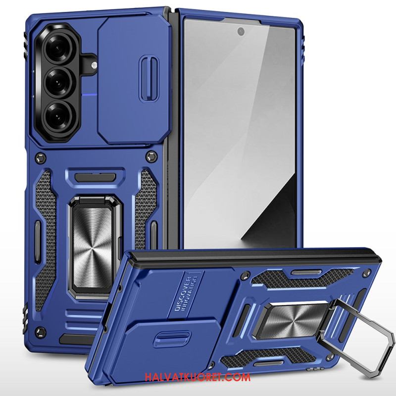 Puhelinkuoret Samsung Galaxy Z Fold 7 Erittäin Kestävä Linssin Tuki Ja Suoja