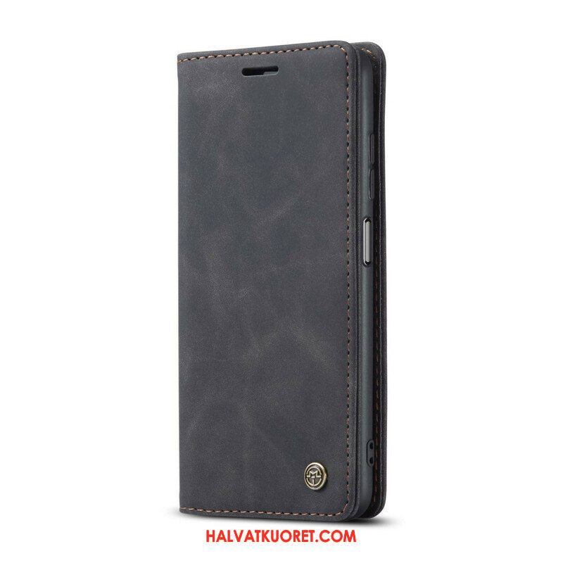 Puhelinkuoret Xiaomi Redmi Note 10 / 10S Kotelot Flip Caseme-nahkaefekti