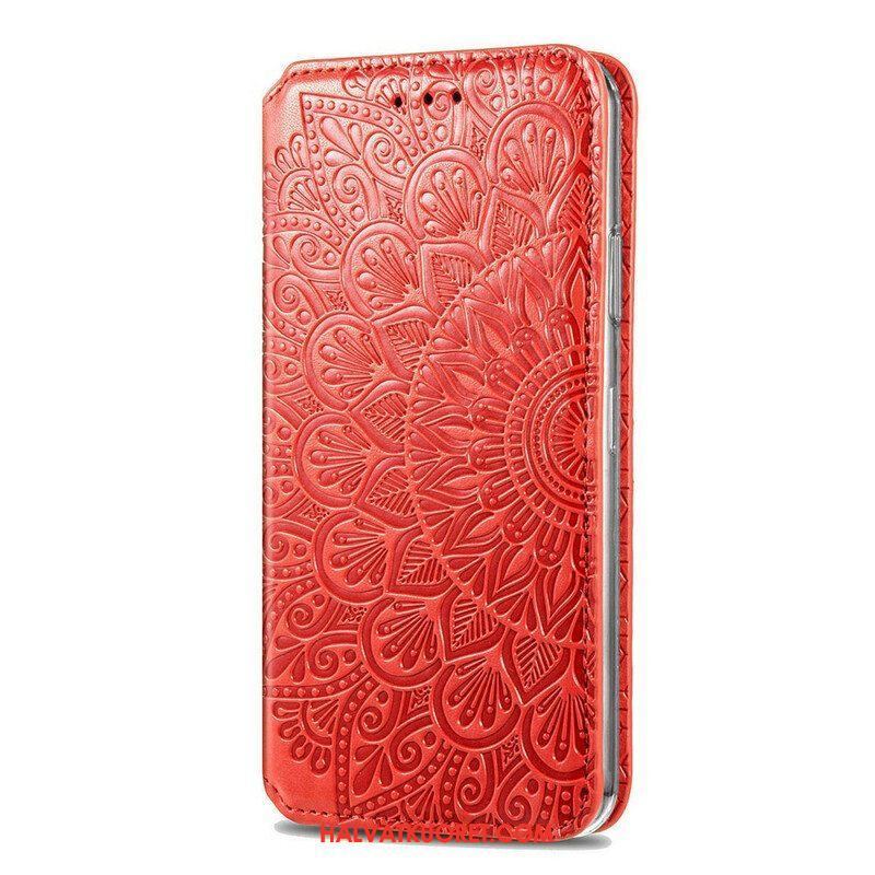 Puhelinkuoret Xiaomi Redmi Note 10 / 10S Kotelot Flip Intense Mandala