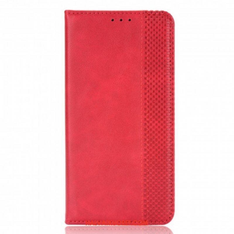 Puhelinkuoret Xiaomi Redmi Note 10 / 10S Kotelot Flip Tyylitelty Vintage-nahkaefekti