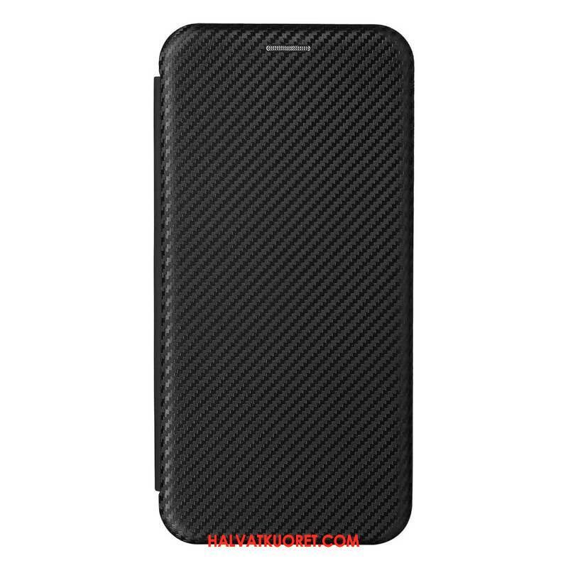 Puhelinkuoret Xiaomi Redmi Note 10 5G Kotelot Flip Värillinen Hiilikuitu