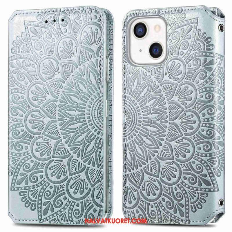 Puhelinkuoret iPhone 14 Plus Kotelot Flip Mandala