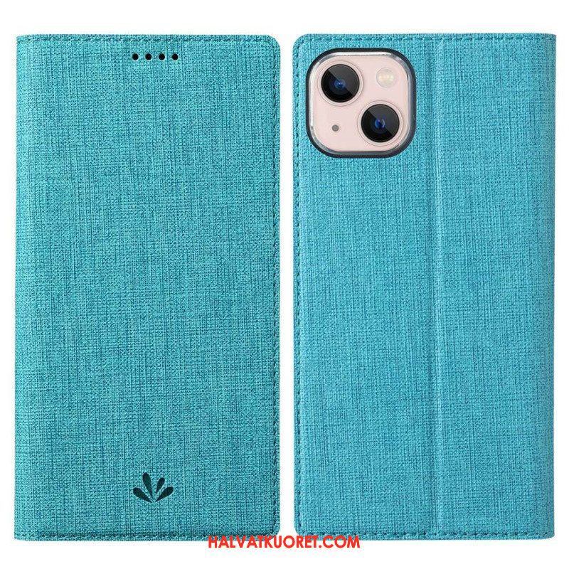 Puhelinkuoret iPhone 14 Plus Kotelot Flip Teksturoitu Vili Dmx