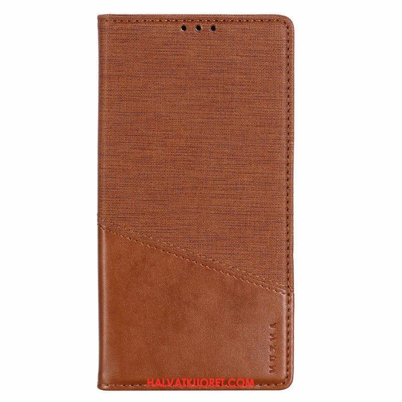 Puhelinkuoret iPhone 14 Pro Kotelot Flip Rfid Canvas -tyyli