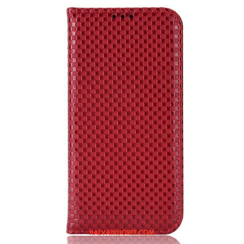 Puhelinkuoret iPhone 14 Pro Kotelot Flip Teksturoitu