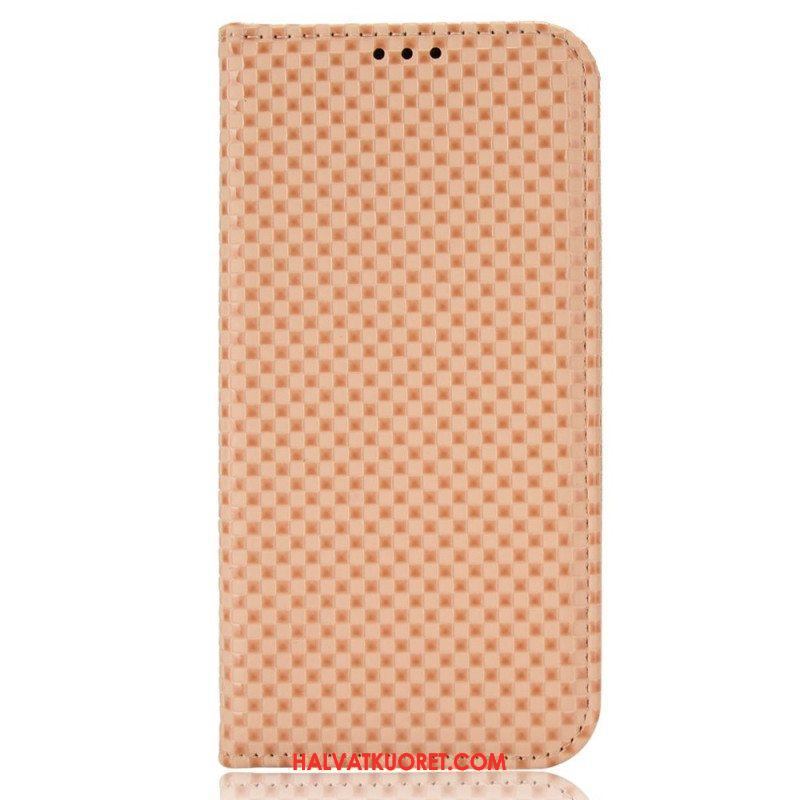Puhelinkuoret iPhone 14 Pro Kotelot Flip Teksturoitu
