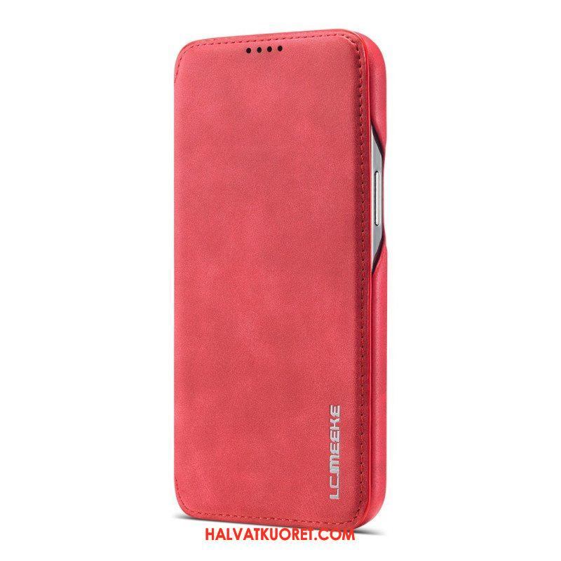 Puhelinkuoret iPhone 15 Plus Kotelot Flip Nahkajäljitelmä Lc.imeeke
