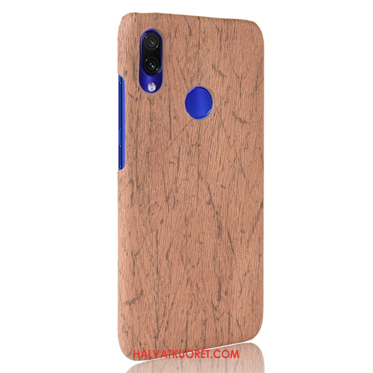 Redmi 7 Kuoret Puulajit Puhelimen Nahka, Redmi 7 Kuori Punainen Trendi Beige