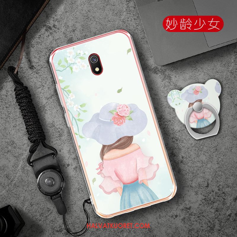 Redmi 8a Kuoret Puhelimen Silikoni Sarjakuva, Redmi 8a Kuori Kotelo Murtumaton Beige
