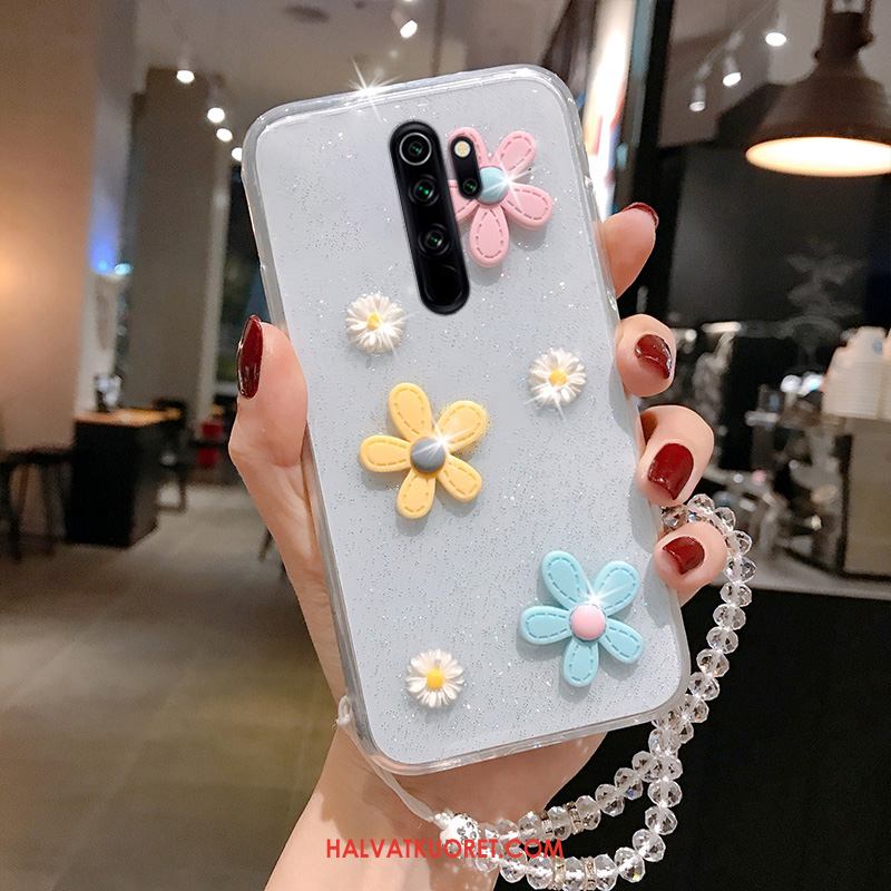 Redmi 9 Kuoret Luova Suojaus, Redmi 9 Kuori Punainen Murtumaton Beige