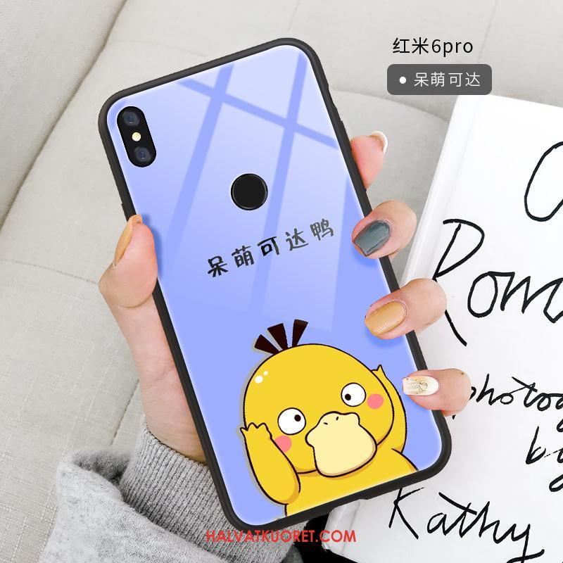 Redmi Note 6 Pro Kuoret Ihana Silikoni Sarjakuva, Redmi Note 6 Pro Kuori Pehmeä Neste Suojaus Beige