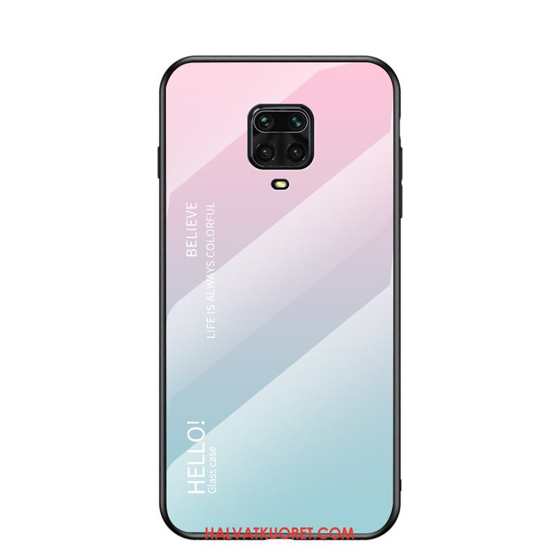 Redmi Note 9 Pro Kuoret Puhelimen Tide-brändi, Redmi Note 9 Pro Kuori Net Red Suojaus Beige