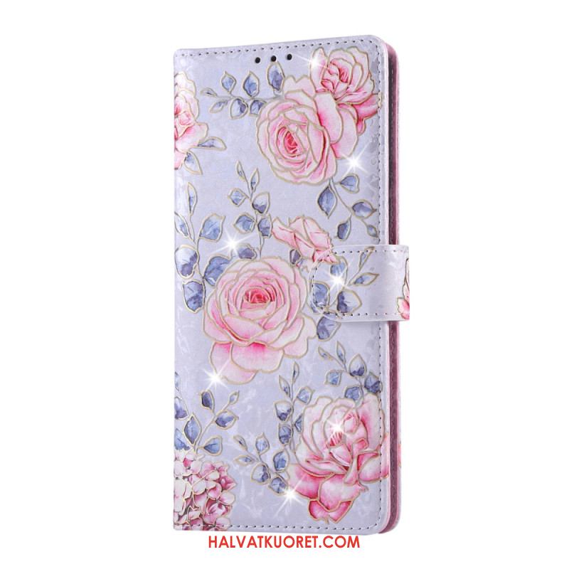 Rfid-suojattu Kukkakuvio