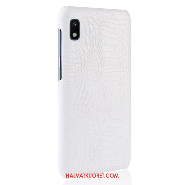 Samsung Galaxy A10 Kuoret Nahka Kotelo Kova, Samsung Galaxy A10 Kuori Puhelimen Krokotiili