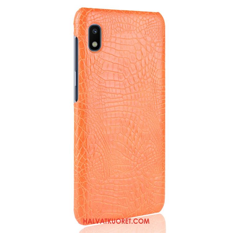 Samsung Galaxy A10 Kuoret Nahka Kotelo Kova, Samsung Galaxy A10 Kuori Puhelimen Krokotiili