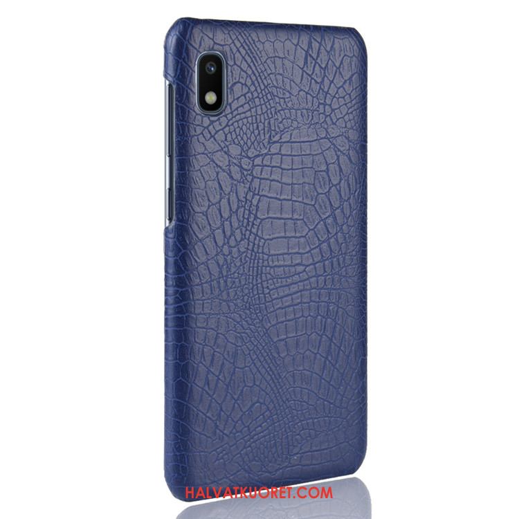 Samsung Galaxy A10 Kuoret Nahka Kotelo Kova, Samsung Galaxy A10 Kuori Puhelimen Krokotiili