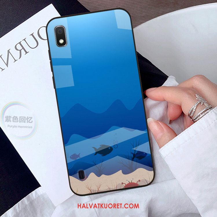 Samsung Galaxy A10 Kuoret Sininen Luova Kotelo, Samsung Galaxy A10 Kuori Puhelimen