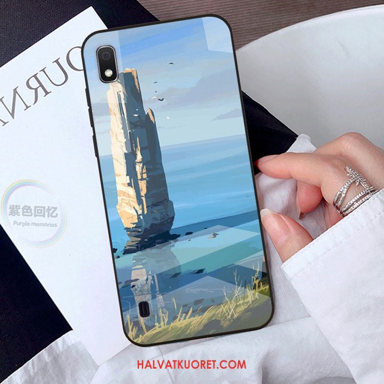 Samsung Galaxy A10 Kuoret Sininen Luova Kotelo, Samsung Galaxy A10 Kuori Puhelimen