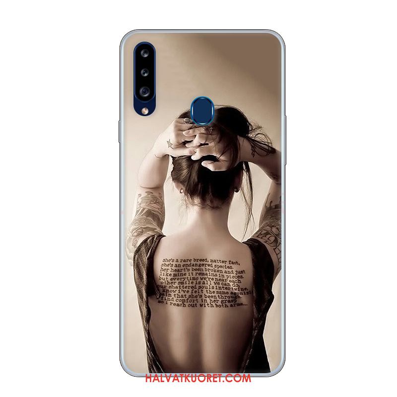 Samsung Galaxy A20s Kuoret Puhelimen Persoonallisuus Kotelo, Samsung Galaxy A20s Kuori Valkoinen