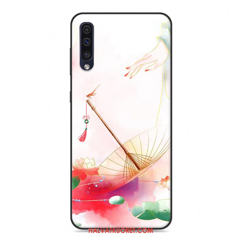 Samsung Galaxy A30s Kuoret Suojaus Valkoinen Luova, Samsung Galaxy A30s Kuori Kiinalainen Tyyli Persoonallisuus