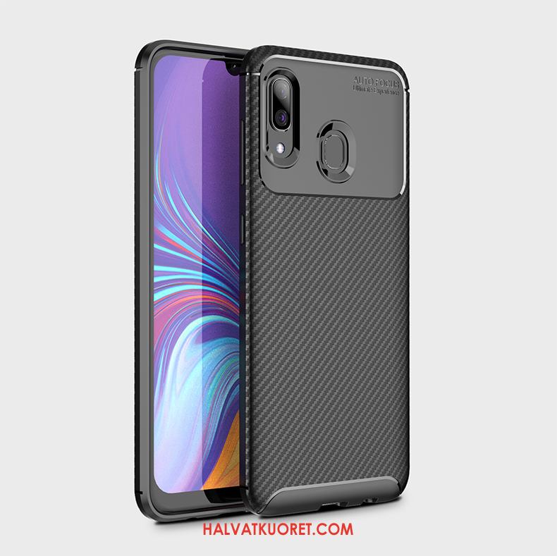 Samsung Galaxy A40 Kuoret Kuitu Murtumaton Persoonallisuus, Samsung Galaxy A40 Kuori Silikoni Puhelimen Braun